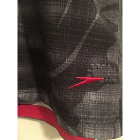 Speedo Men's Graphic Print Swim Board Surf Shorts Size Large - Picture 2 of 7